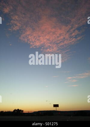 Sonnenuntergang Himmel Stockfoto