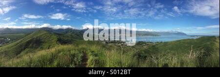 Kaneohe Bay, Oahu, Hawaii Stockfoto