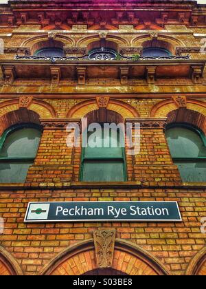 Peckham Rye Station Stockfoto