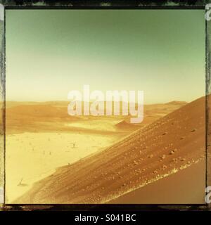 Düne, Sossusvlei, namibia Stockfoto