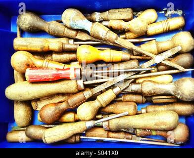 Vintage Tool-box Stockfoto