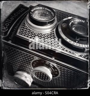 Rollei Rolleicord Deco Vintage Filmkamera Stockfoto