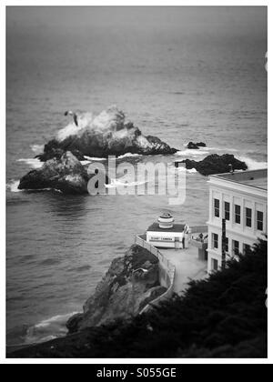 Camera Obscura im Cliff House. San Francisco, Kalifornien, USA Stockfoto