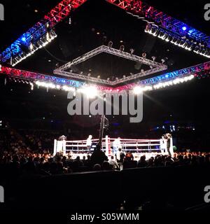 Liverpool Echo Arena Boxen Stockfoto