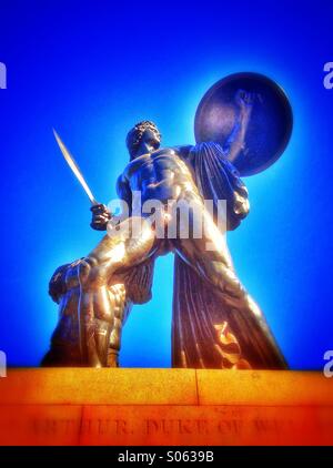 Statue von Achilles im Hyde Park Stockfoto