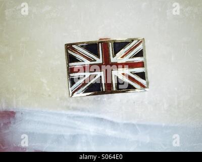 Union Jack Cuff link Stockfoto