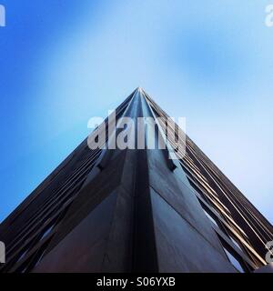 Nachschlagen im John Hancock Building. Chicago Illinois, USA. Stockfoto