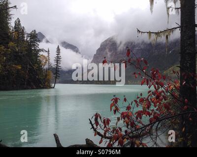 Kinney Lake im Mount Robson Provincial Park Stockfoto