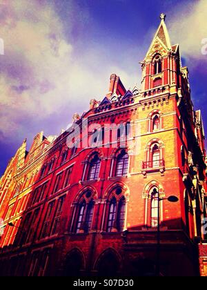 St Pancras Renaissance Hotel, Euston Road, London, UK Stockfoto