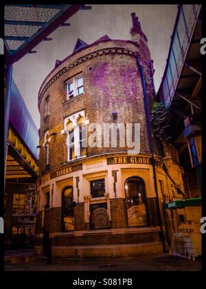 Vintage-Stil-Bild zeigt der Globus-Taverne, Borough Market Stockfoto