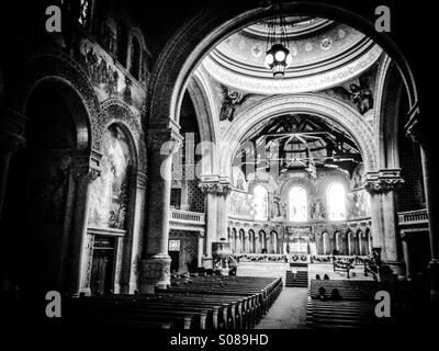 Innenraum der Gedächtniskirche der Stanford University, Kalifornien, USA Stockfoto