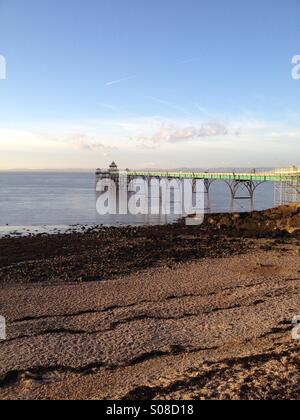 Clevedon Pier in North Somerset Stockfoto