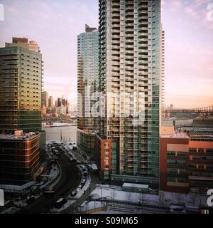 Neue Entwicklungen in Long Island City, New York Stockfoto