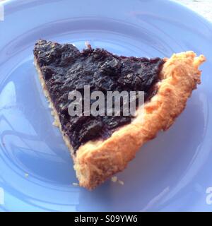 Gluten-freie Blaue Beeren-Torte Stockfoto