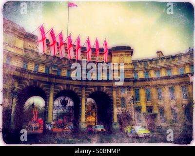 Admiralty Arch, City of Westminster, Zentral-London, England, Vereinigtes Königreich, Europa Stockfoto