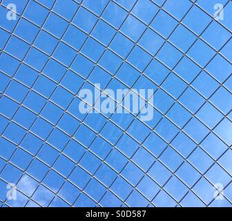 Gläserne Decke des Einkaufszentrums Trinity in Leeds, England Stockfoto