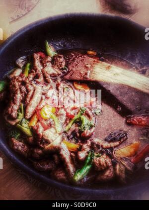 Rindfleisch-Curry Stockfoto