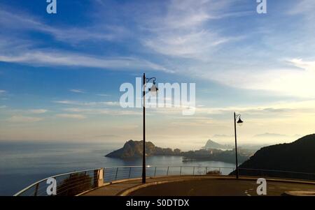 Blick auf die Mittelmeerküste in Águilas (Murcia, Spanien) Stockfoto