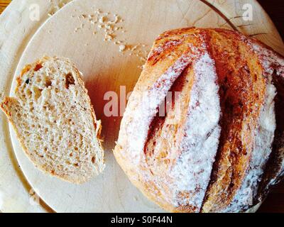 Französische Roggenbrot Stockfoto