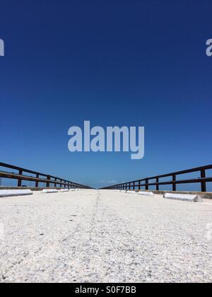 Alten Seven Mile Bridge in den Florida Keys Stockfoto