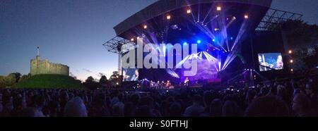 Manic Street Preachers in Cardiff Castle - Juni 2015 Stockfoto