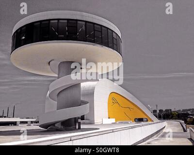 Niemeyer-Center in Avilés, Asturien - Spanien Stockfoto