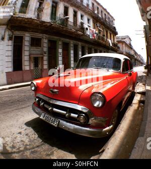 Oldtimer in Havanna Kuba Stockfoto