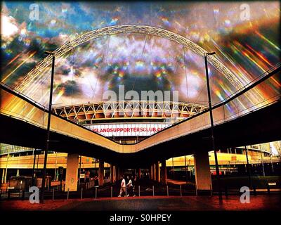 Wembley Stadium, London Borough of Brent, North West London, England, Vereinigtes Königreich, Europa Stockfoto