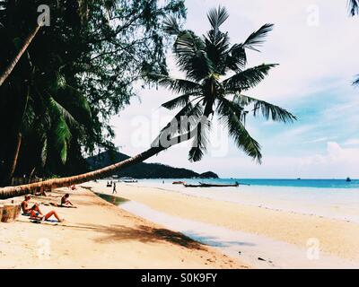 Sairee Beach, Koh Tao, Thailand Stockfoto