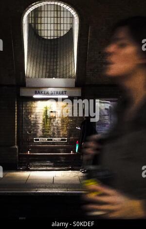Baker Street station Stockfoto