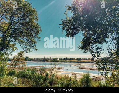 Arkansas Fluß Stockfoto