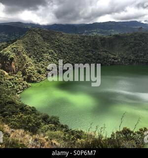 Lake Guatavita Stockfoto