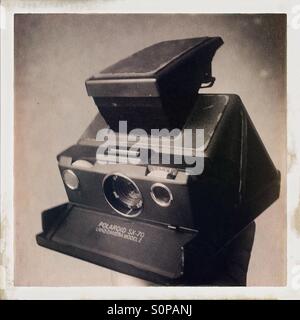 Vintage Polaroid Sx 70 Kamera Stockfoto