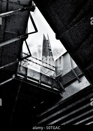 Die Scherbe von Balg Brücken im Borough Market gesehen. London, Vereinigtes Königreich Stockfoto