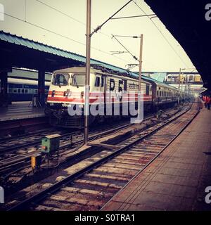 Bahnhof New Delhi Stockfoto