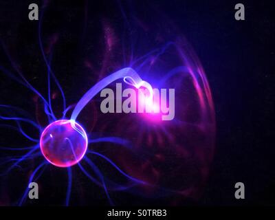 Plasma-ball Stockfoto