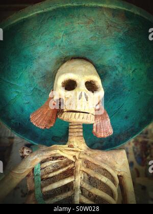 Catrina Puppe. Sayulita, Riviera Nayarit, Mexiko. Stockfoto