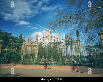 Lyon Parc De La Tête d ' or Stockfoto