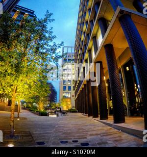 Pancras Square in London. Stockfoto