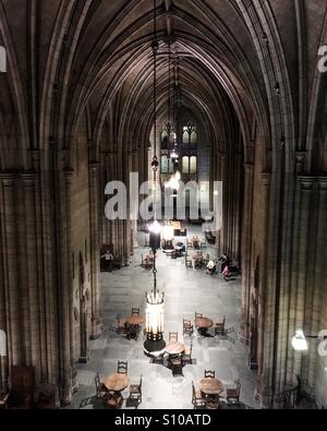 Im Inneren der Kathedrale des Lernens an der University of Pittsburgh. Stockfoto