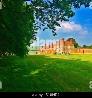 Schild des harten Hampshire England Stockfoto