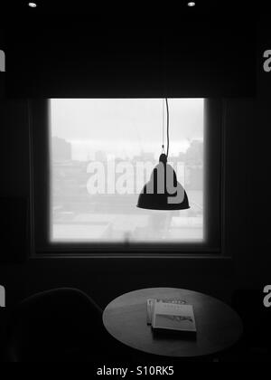 Blick aus einem Zimmer im Ace Hotel, Shoreditch, London Stockfoto