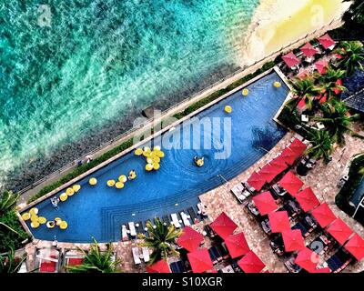 Waikiki Beach hotel Stockfoto