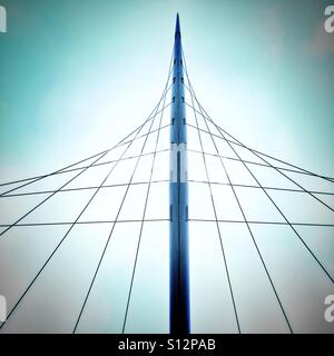 Trinity Bridge Manchester UK Stockfoto