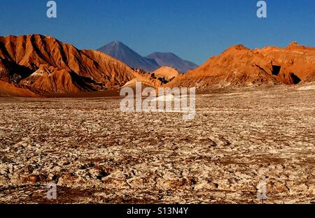 Valle De La Luna, San Pedro de Atacama, Nordchile Stockfoto