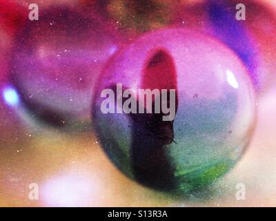 Marmor mit overlay Stockfoto