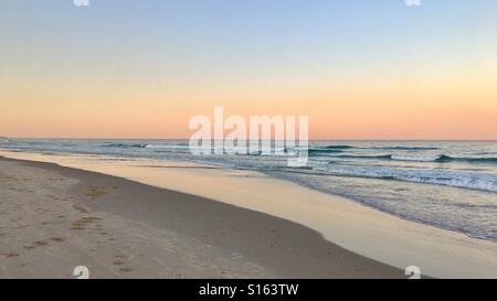 Cabarita Beach sunset Stockfoto