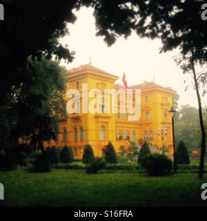 Präsidentenpalast von Ho Chi Minh in Hanoi Vietnam Stockfoto