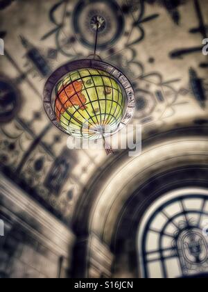 Cleveland Public Library Globe Stockfoto