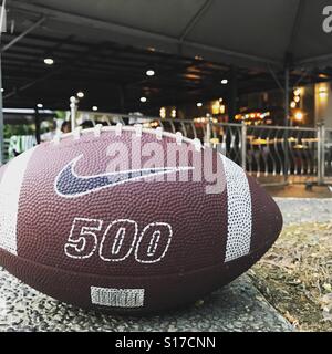 Marke Nike American football Stockfoto
